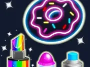 Kids Glow Paint Game gameplay preview