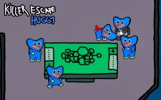 Killer Escape Huggy gameplay preview