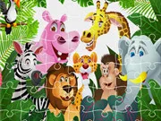 King Of Jungle Jigsaw gameplay preview