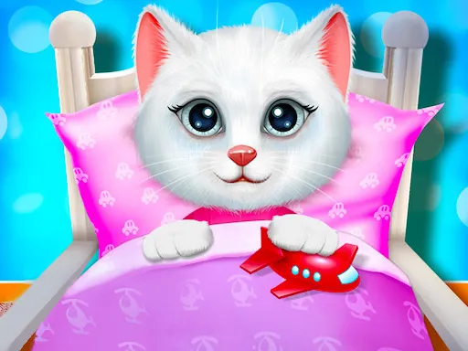 Kitty Bedtime Activities gameplay preview