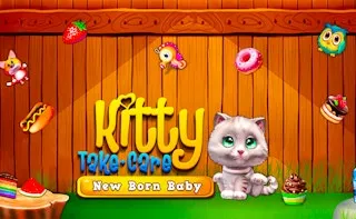 Kitty Take Care New Born Baby gameplay preview