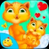 Kitty Take Care New Born Baby