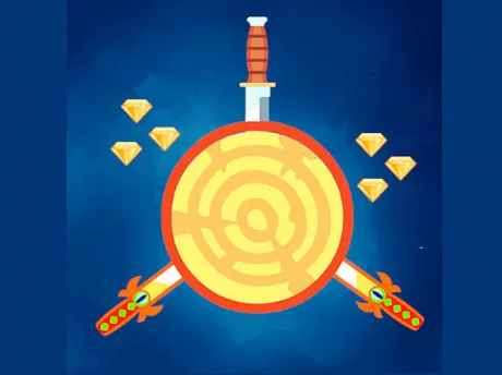 Knife Hitting : Throw Knife Hit Target gameplay preview