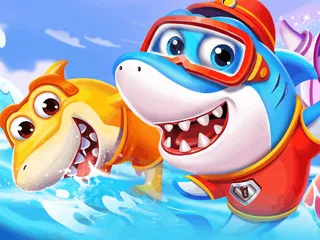 Little Panda Shark Family gameplay preview