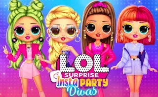 LOL Surprise Insta Party Divas gameplay preview
