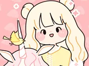 Lovely Doll Dress Up Game gameplay preview
