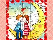 Loving Couple Jigsaw gameplay preview