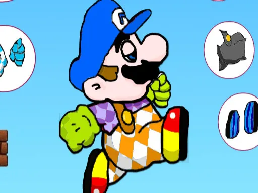 Mario Dressup gameplay preview