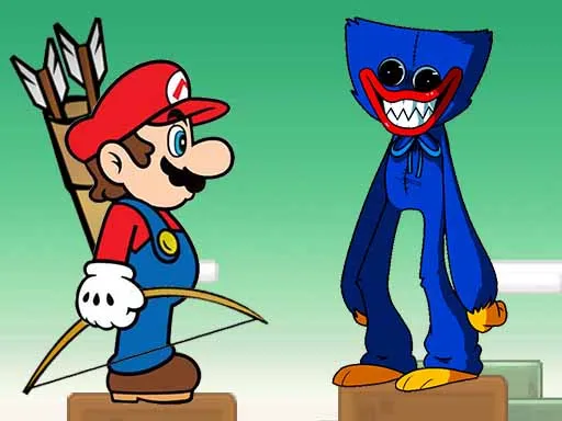 Mario vs Huggy Wuggy gameplay preview