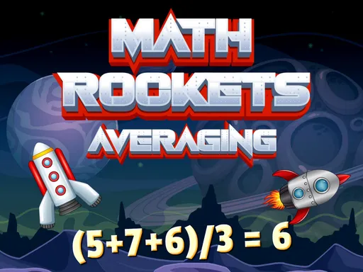Math Rockets Averaging gameplay preview