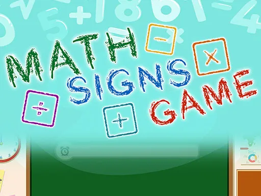 Math Signs Game gameplay preview