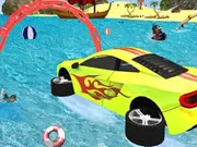 Mega Water Surface Car Racing Game 3D gameplay preview