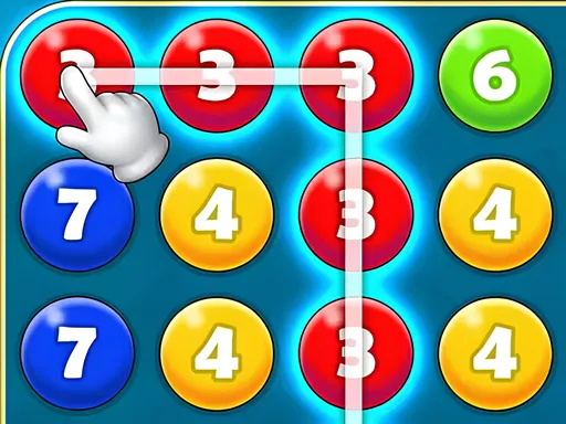 Merge Bubble Number gameplay preview