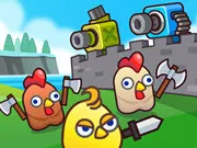 Merge Cannon: Chicken Defense gameplay preview