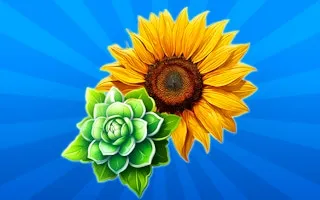 Merge Flowers in Bubbles 2048! gameplay preview