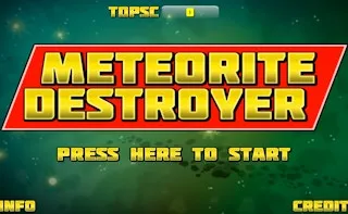 Meteorite Destroyer gameplay preview