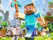 Minecraft Jigsaw Puzzle gameplay preview
