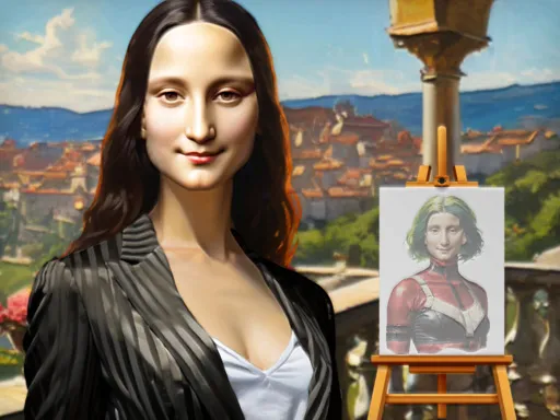 Mona Lisa Fashion Experiments gameplay preview