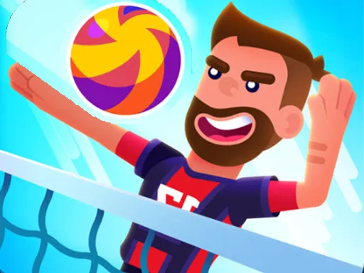 Monster Head Soccer Volleyball Game gameplay preview