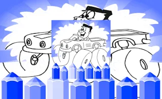 Monster Truck Coloring Pages For Kids gameplay preview