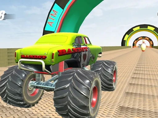 Monster Truck Extreme Stunts gameplay preview