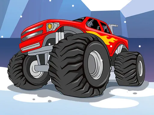 Monster Truck Wheels Winter gameplay preview