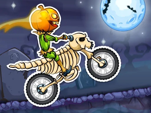 Moto X3M Halloween gameplay preview