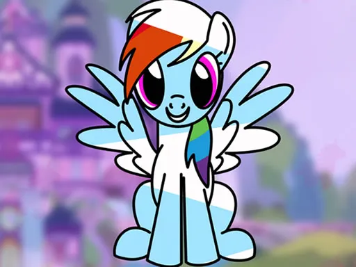 My Little Pony Coloring Book Online gameplay preview