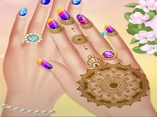 Nail Art Game gameplay preview