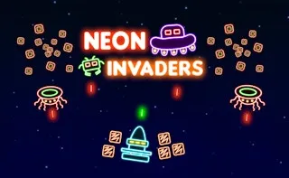 Neon Invaders gameplay preview