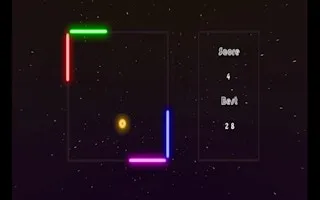Neon Pong 1 gameplay preview