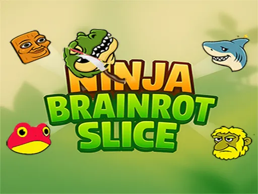 Ninja brainrot Slice gameplay preview