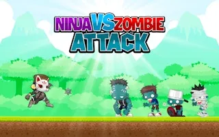 Ninja vs Zombie Attack gameplay preview