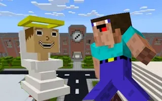 Noob Goes To Skibidi Toilet School gameplay preview
