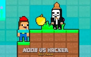 Noob vs Hacker Gold Apple gameplay preview
