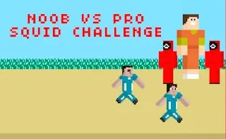 Noob vs Pro Squid Challenge gameplay preview