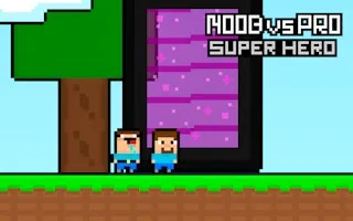 Noob vs Pro Super Hero gameplay preview