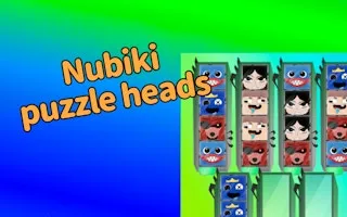 Nubiki Puzzle Heads gameplay preview