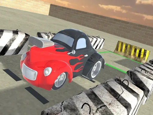 Old Car Parking 3D gameplay preview