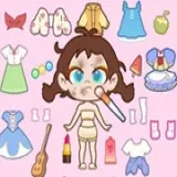 Paint Doll Dress Up
