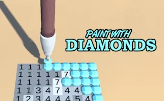 Paint with Diamonds gameplay preview