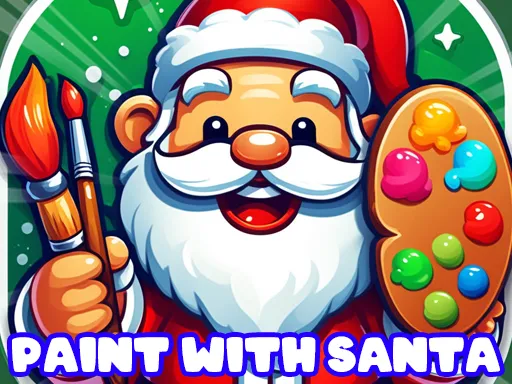 Paint with Santa gameplay preview