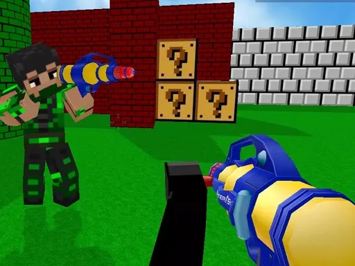 Paintball Gun Pixel 3D 2022 gameplay preview