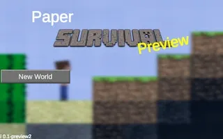 Paper Survival gameplay preview