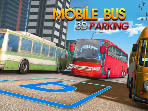 Parking Simulator 3D Bus Games gameplay preview