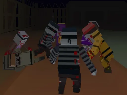 PGA6 Pixel gun warfare 2  Zombie Attack gameplay preview