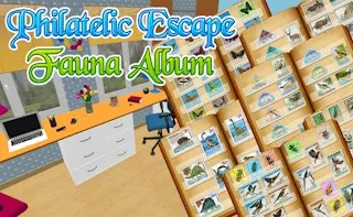Philatelic Escape Fauna Album gameplay preview
