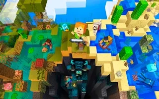 Pictures by Numbers - Nubik and Mobs Mine gameplay preview
