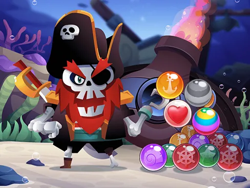 Pirate Bubble Shoter Pop gameplay preview