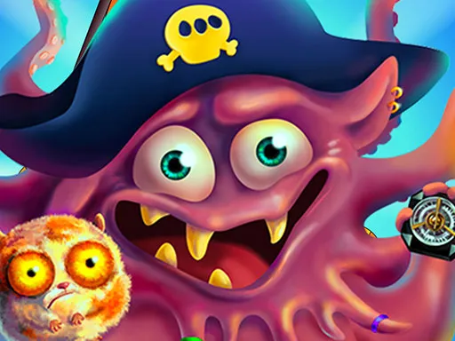 Pirate Octopus Memory Treasures Game Memory Game gameplay preview